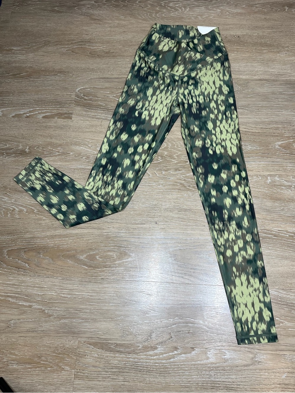 Offline by Aerie High-Waist Green Spot Print Women’s Leggings CB294